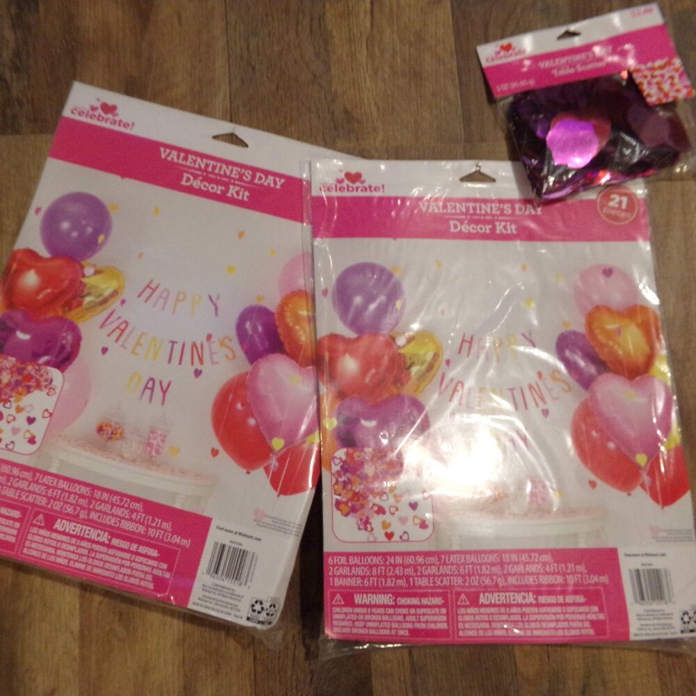 Celebrate Valentine's Day Decor Kit Love Party Celebrate